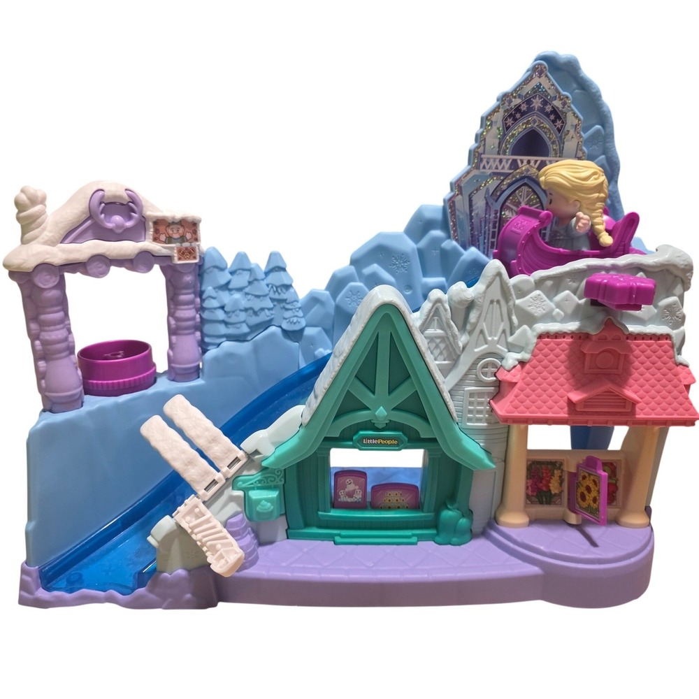 Fisher-Price Little People Frozen Arendelle Castle Playset Multicolor Good 2023